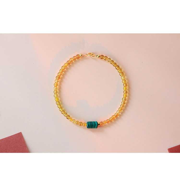 纳财极细黄水晶手链【含师傅祈福，发货周期7-20天】